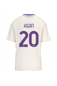 Fiorentina Moise Kean #20 Voetbaltruitje Uit tenue 2025-26 Korte Mouw